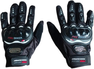 ZEPH Enterprises black strong grip glove pair of 1 Riding Gloves(Blue)