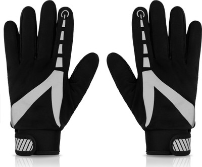 Aseenaa Gloves For Biking & Cycling, Touch Screen Bike Riding Glove For Men & Women Driving Gloves(Black)