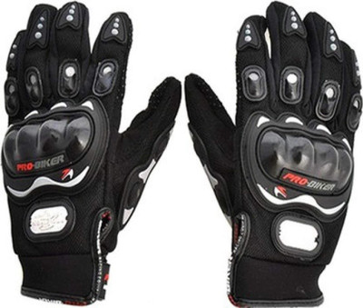 RPC99 Synthetic Leather Motorcycle Gloves Riding Gloves(Black)