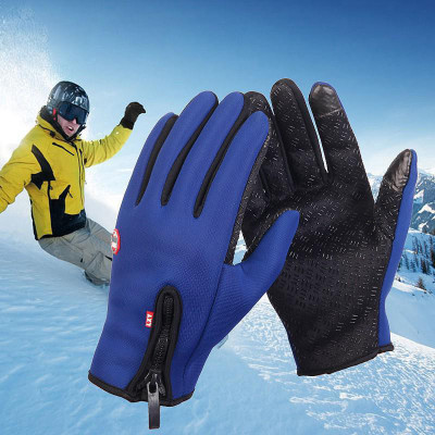 DreamPalace Riding Gloves Winter Gloves Cycling Gloves, Biker Gloves, Gloves For Men & Women Riding Gloves(Blue)