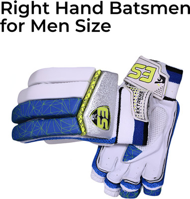 GRANT Right Hand Cricket Gloves for Men Size Batting Gloves(Blue)
