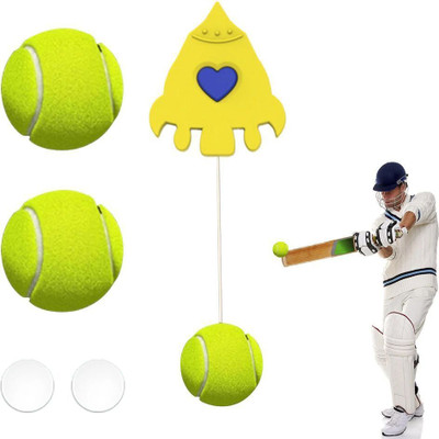 SERPLEX Tennis Reflex Trainer With Adjustable Hanging Design For Indoor Outdoor Use Gym & Fitness Gloves(Green)