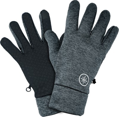 zaysoo Protective Full Finger Touchscreen Riding Gloves(Grey & Black)