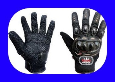 meenu arts New Premium Pro Biker Riding Gloves_607 Driving Gloves(Black)