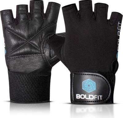 BOLDFIT Gym Gloves for Men Gym Gloves with Wrist Support Hand Glove Gym Gloves for Women Gym & Fitness Gloves