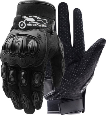 AutoPowerz Mobile Touch Riding Gloves Riding Gloves(Black Logo)