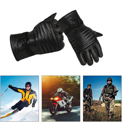 Parsley Casual Trekking Travel Riding Racing Driving Gloves Warm Winter gloves Unisex Riding Gloves(Black)