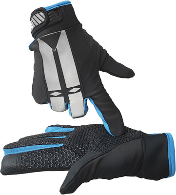 DreamPalace India Anti Slip Riding Gloves Touch Screen Friendly Gloves Riding Gloves(Blue)