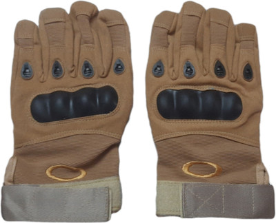 Adventure hut Tactical Military Hard Soft Army Combat BEIGE Riding Gloves(Beige)