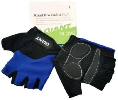 FCC RACING Half Hand Cycling Gloves for Hand Protection for Mans & Women's Riding Gloves(Blue)