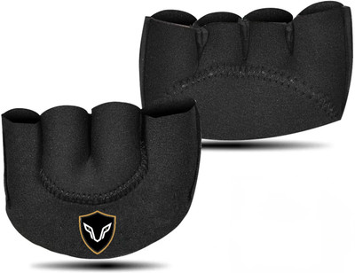 LOBO SPORTS Catching/Fielding Gloves Gym & Fitness Gloves(Black)