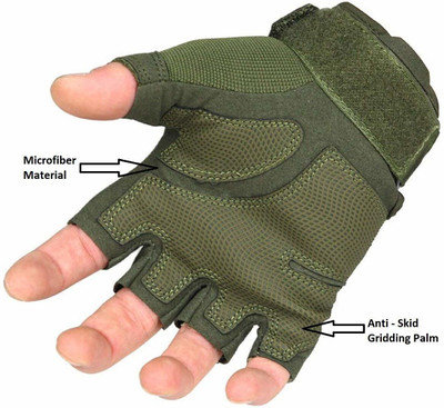 zaysoo Riding Gloves Hand Gloves Driving Gloves Riding Gloves(Black)