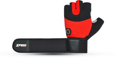 XpeeD Weight Lifting Gloves || Gym Gloves || Pro-Elite Gloves for Workout & Cycling Gym & Fitness Gloves(Red)