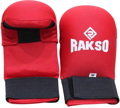 Rakso 306-MAG Classic Karate Gloves Boxing Gloves (Red) Boxing Gloves(Red)