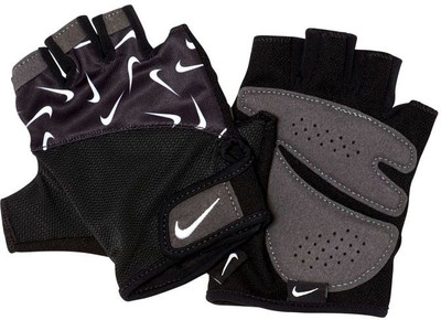 NIKE W Gym Essential FG Printed Gym & Fitness Gloves(Black/White)
