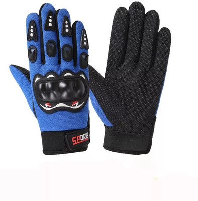 VOYARGE Durable Full Finger Motorcycles Cycling Sports Gloves-X17 Riding Gloves(Blue)