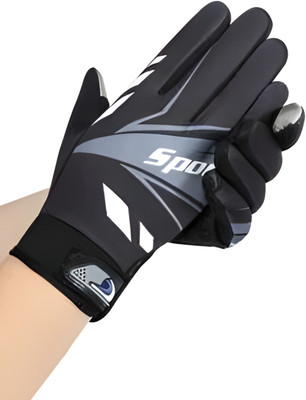 ShopiMoz Full Finger Gloves for Men Summer Bike Riding, Anti-Sweat Breathable Bike Gloves Riding Gloves(Grey)