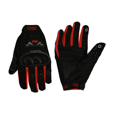 STUDDS SMG 6 Full Finger Bike Riding Gloves with Touch Screen Sensitivity Riding Gloves Riding Gloves(Red)