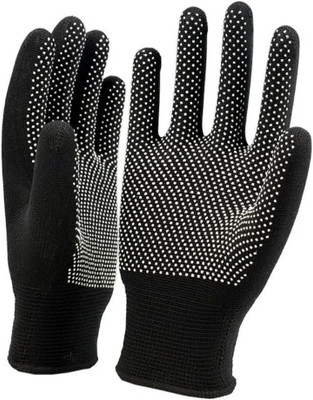 Particular Classic inner black dotted glove Inner Gloves(Black)