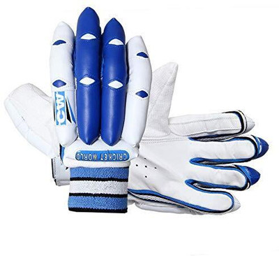 CW Sherwood Cricket Gloves RH Batting Gloves hand Protector Boy Batting Gloves(Blue & White)