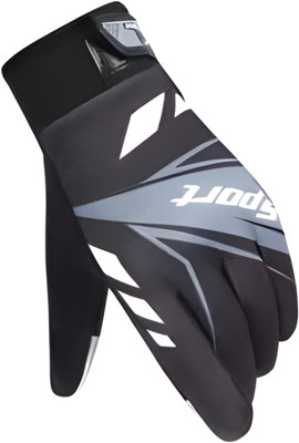 ShopiMoz Cool Biker Motocross Stretchable Gloves Driving Gloves & Bike Gloves For Summer Riding Gloves(Grey)