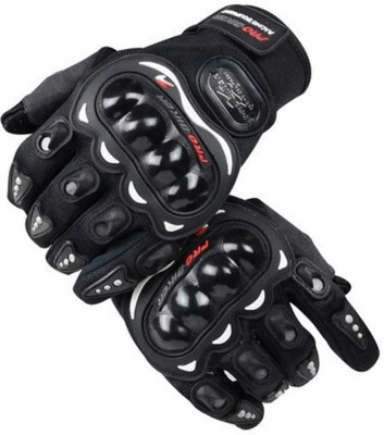 Ratasi only PRO BIKER HAND GLOVES BLACK Riding Gloves(Black)
