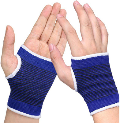 Arbitrary Hub 2Pcs Multipurpose Palm Support Wrist Hand Glove Elastic Sports Gym Sweat Guard Hand Support