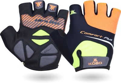 KOBO Half Finger Cycling Anti-Slip Gloves for Men & Women Riding Gloves Cycling Gloves(CG-05)