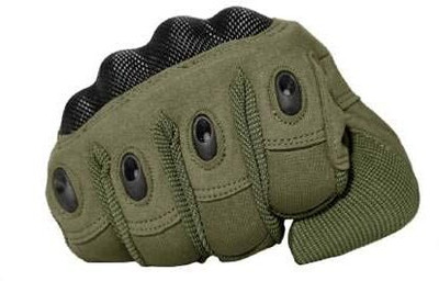 ZARRY Motor Bike Driving Gloves with Let Slim, Tactical Gloves Hand Bike Gloves for Driving Gloves(Green)