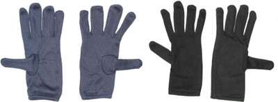 Okara Lightweight Hand Gloves Protect From Sun Burn, Dust & Pollution Driving Gloves(Blue|Black)