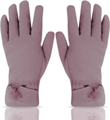 Aseenaa Winter Fur Gloves For Women & Girls Bike Riding, Fits Everyone Above 10 Years Driving Gloves On Flipkart For Rs. 593 @ 70% off