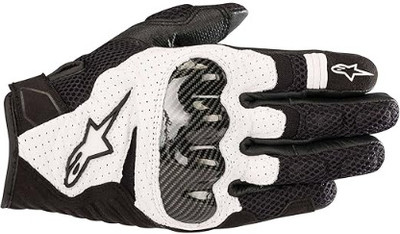ARG ARG1173 Riding Gloves(White, Black)