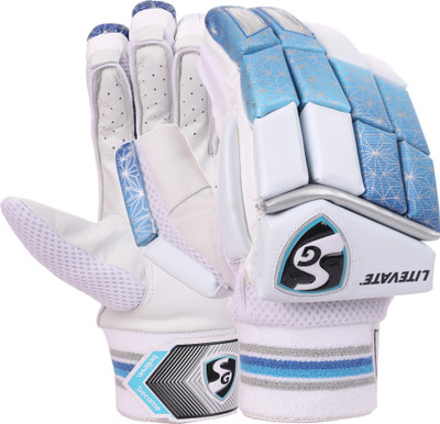 SG Batting Gloves Litevate Youth RH Batting Gloves(WHITE / BLUE)
