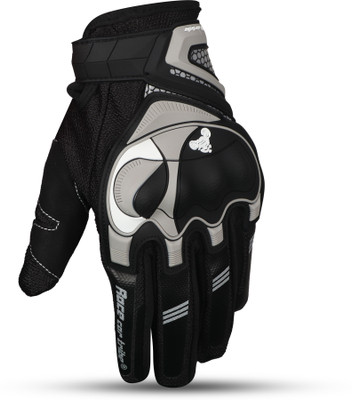 TUHI Full Finger Bike Riding Gloves with Touch Screen Sensitivity Riding Gloves Driving Gloves(Black)
