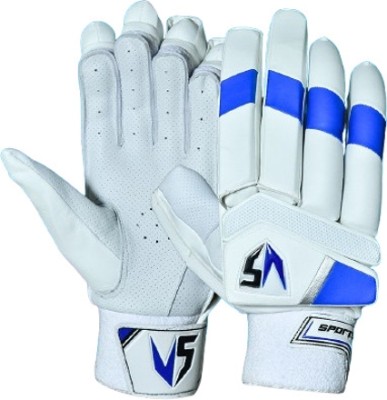 VS Sports CRICKET BATTING GLOVES Batting Gloves(CLASSIC WHITE & LEGENDRY BLUE)