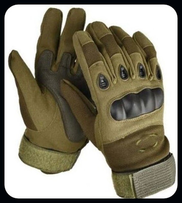 JAI SHRI Military Green Full Finger Tactical Bike Riding Winter Gloves_ Driving Gloves(Green)