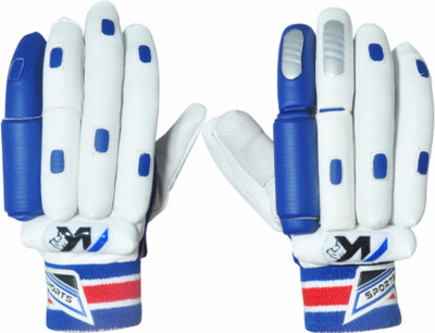 NKSPORTSMRT VIRAT KHOLI EDITION Batting Gloves(White, Blue)