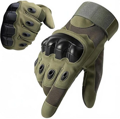 JD DASSSON green full pro bikeer Driving Gloves(Green)