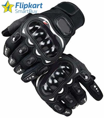 Zepto Protective Full Bike Riding/Cycling Sports Gloves/Driving Black M Size Riding Gloves(Black)