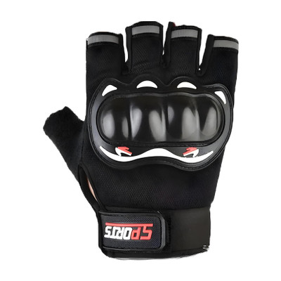 ShopiMoz Motorcycle Gloves Motocross Breathable Motorcycle Sports Gloves Riding Gloves Riding Gloves(Black)