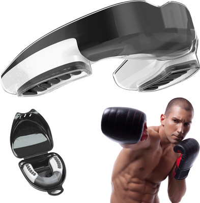 PROBEROS Boxing Mouthguard Single EVA Mouthguard for Adult Teen Teeth Guard for Training Mouth Guard(Black)