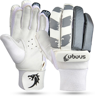Snaga School 2.0 Reloaded Cricket Batting Gloves Gray Size Men Batting Gloves(Gray)