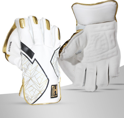 Heega Intense Wicket Keeping Gloves(White)