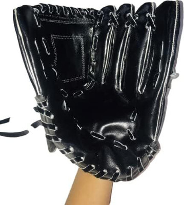 Svaan Fighter Soft Base Ball Gloves | Left Hand Throw | Made In India| Baseball Gloves(Black)