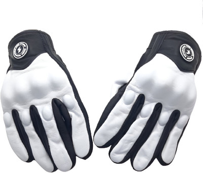bsddp S2 Leather Gloves summer style black XL Riding Gloves(White)
