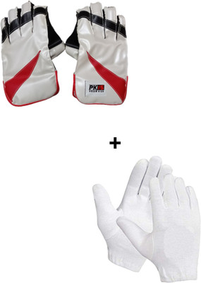 Shiv Cricket Wicket Keeping Gloves with Inner Gloves | Lightweight & Durable Combo Wicket Keeping Gloves(Multicolor)