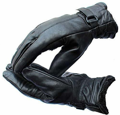 Atipriya Leather Gloves005784 Riding Gloves(Black)