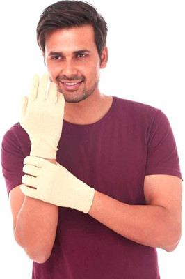 HOUSE OF COMMON Men & Women Cotton Hand Half Gloves for Protection from Pollution Driving Gloves(SKIN)