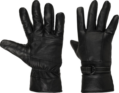 Romofy Trekking Riding Racing Motorcycle Driving Gloves Riding Gloves(Black)