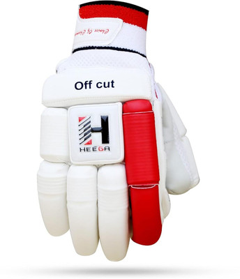 Heega Off Cut Batting Gloves(White)